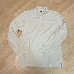 Buck Mason lightweight cotton polo men’s L. Never worn
